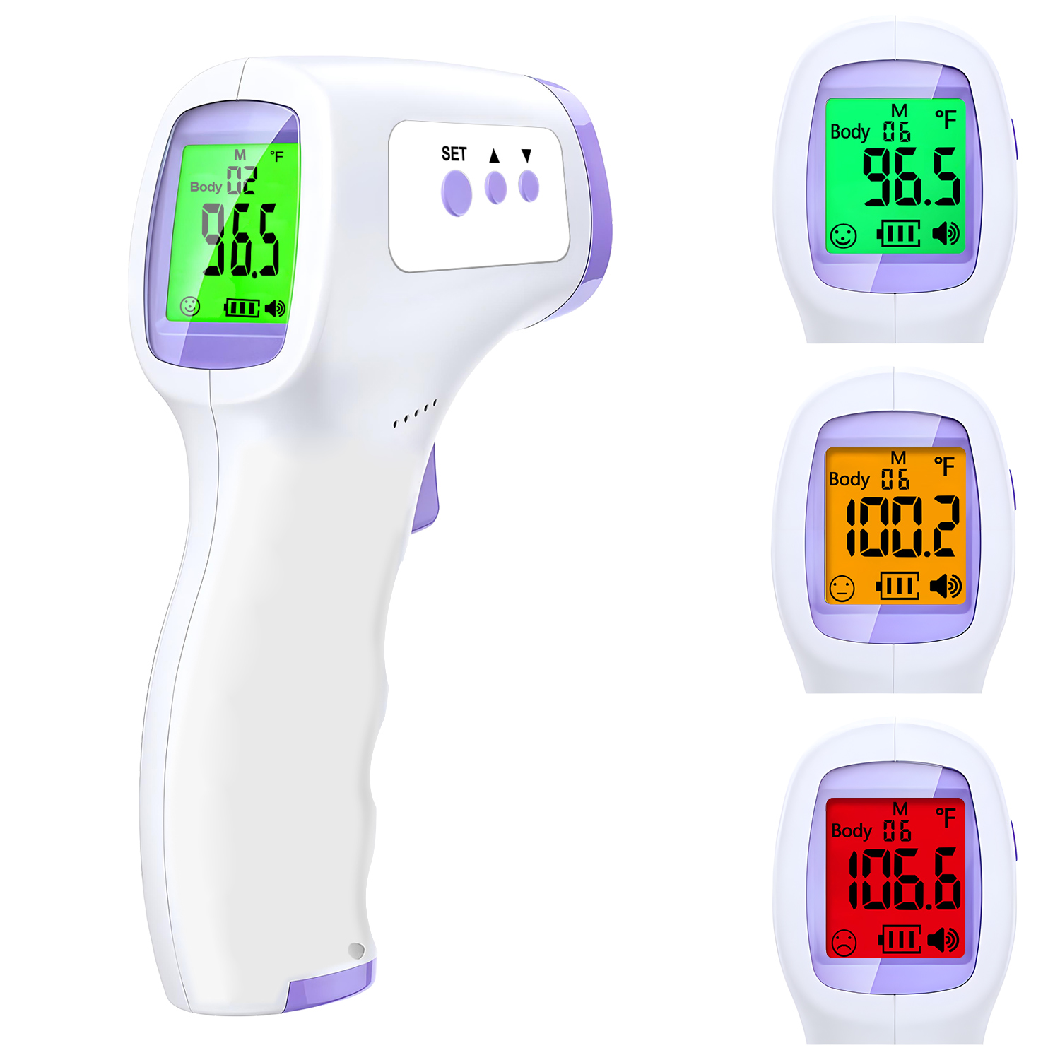 Digital Thermometer Infrared - Temassız Alın Termometresi Dijital Dokunmatik Olmayan