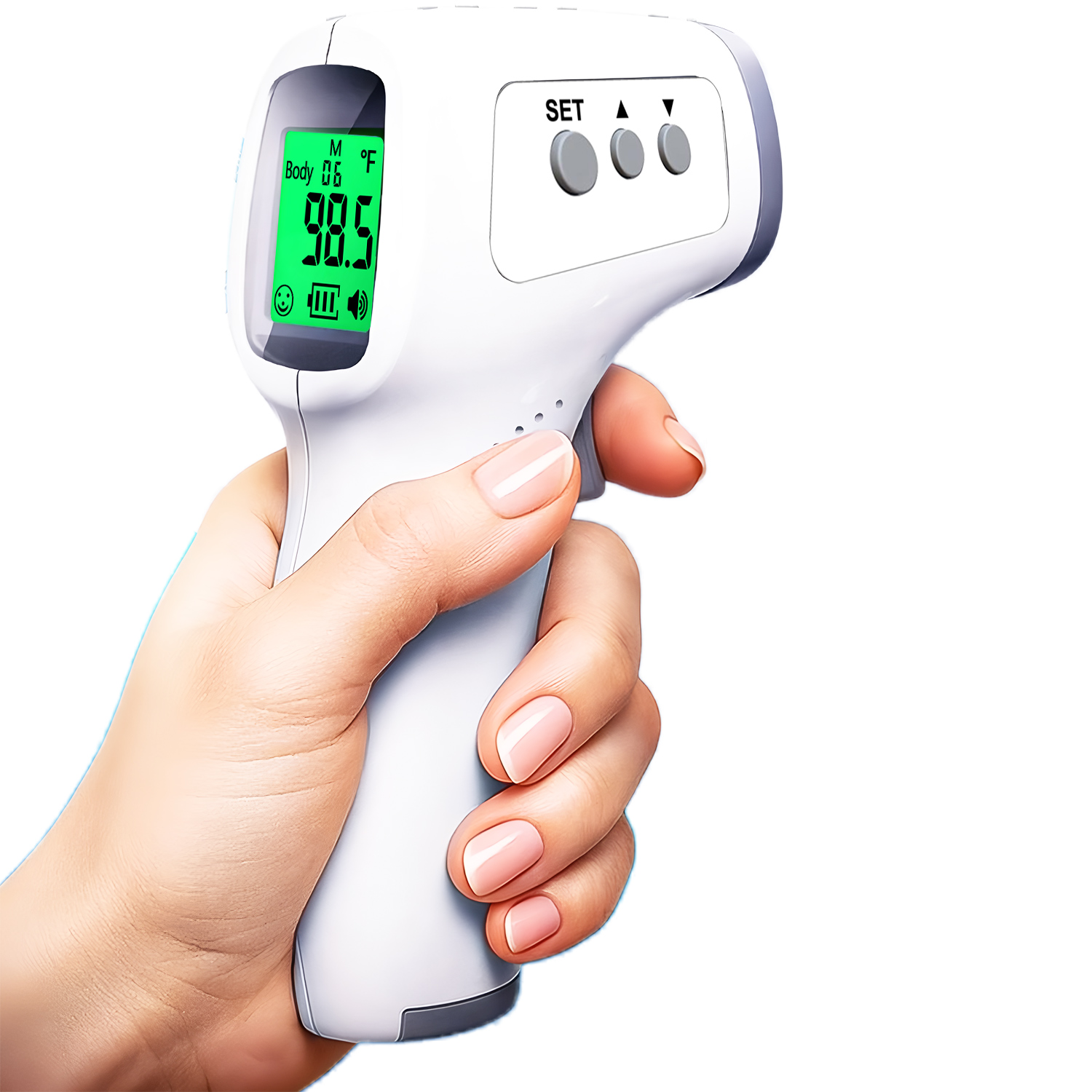 Digital Thermometer Infrared - Dijital Kızılötesi Termometre Bebek Alın Temassız