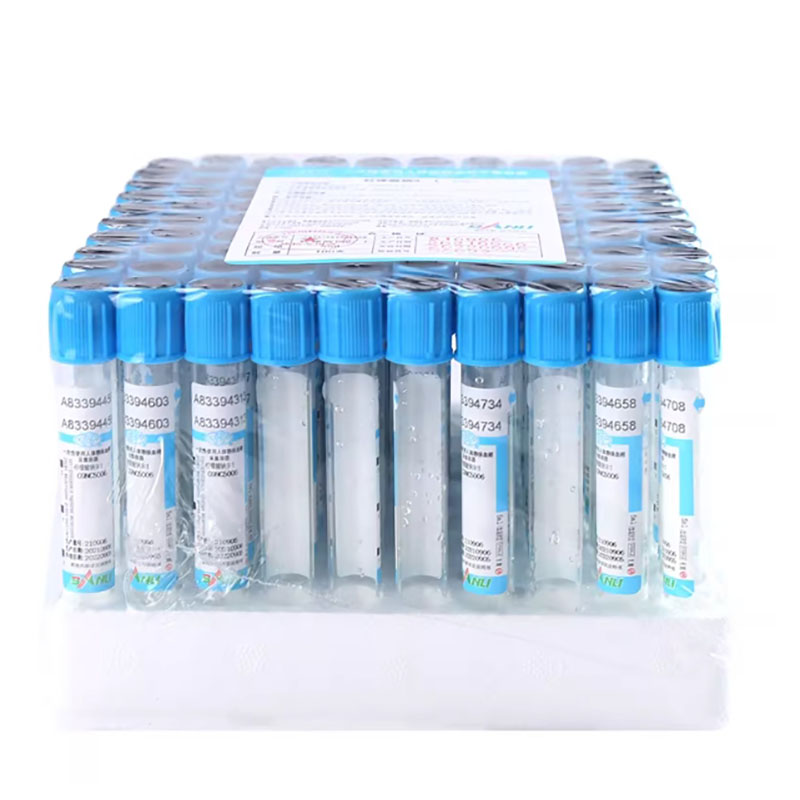 Blood Collection Tube - 100 adet Laboratuvar Tek Kullanımlık Sodyum