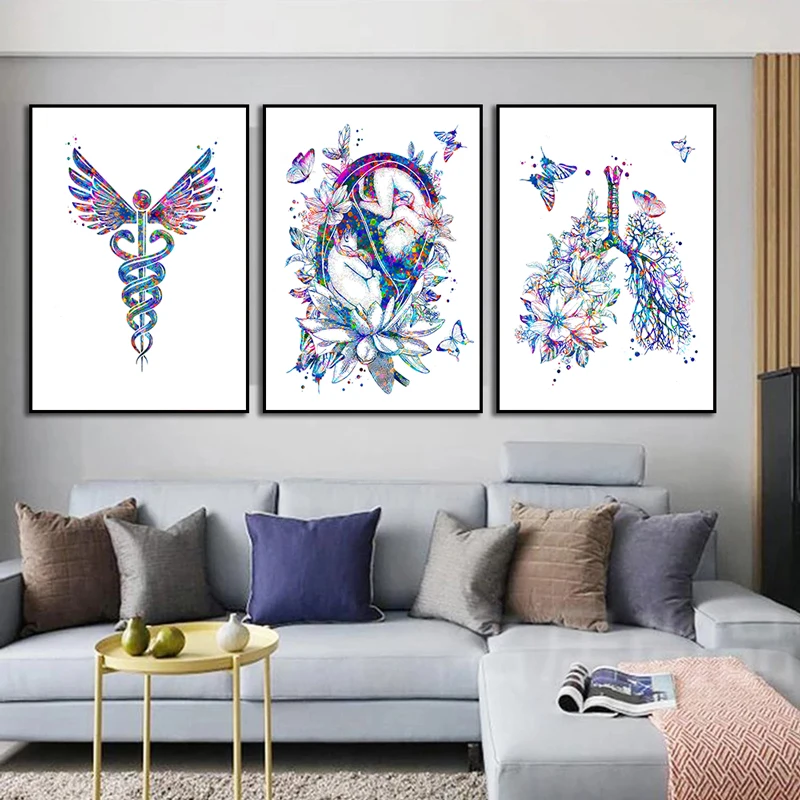 Anatomy Medical Poster Flower  - Medical Lab Pictures incelemesi ve fiyatı