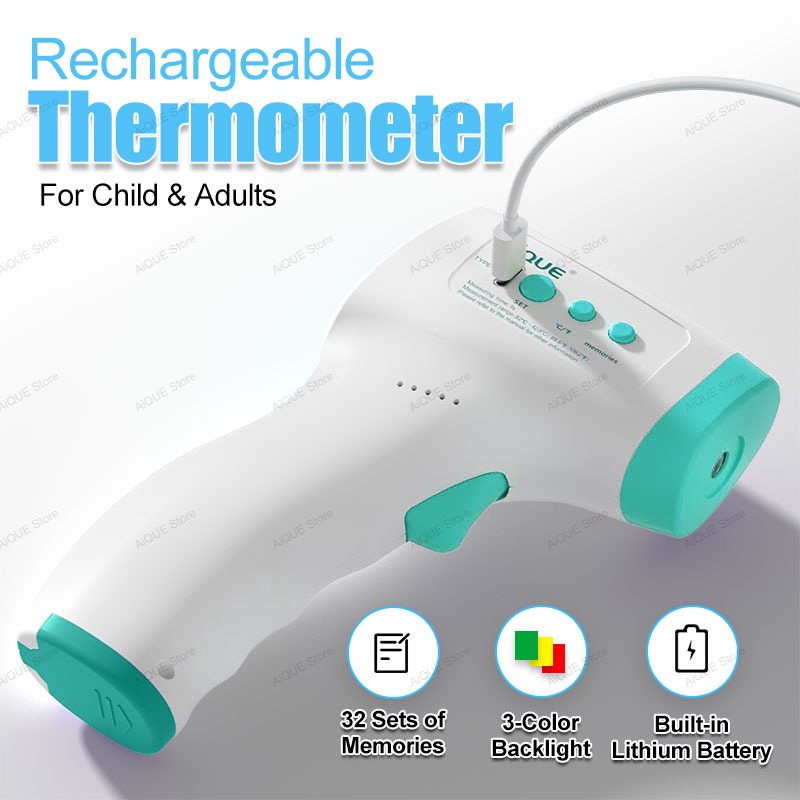 AiQUE Şarj Edilebilir Dijital  - Digital Thermometer Infrared incelemesi ve fiyatı