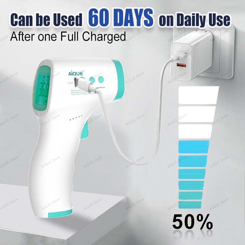 AiQUE Şarj Edilebilir Dijital  - Digital Thermometer Infrared incelemesi ve fiyatı
