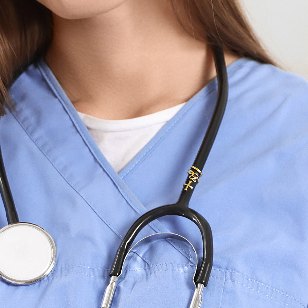 Özel Tıbbi Çapraz Stetoskop Ad - Medical Label incelemesi ve fiyatı