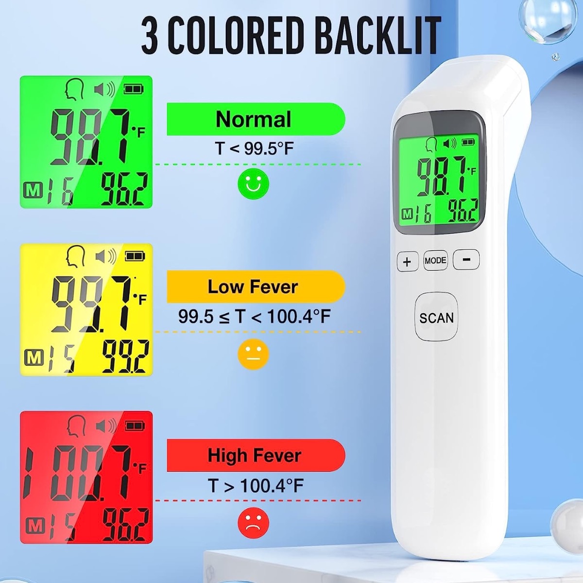 Yetişkinler ve Çocuklar için T - Digital Thermometer Infrared incelemesi ve fiyatı