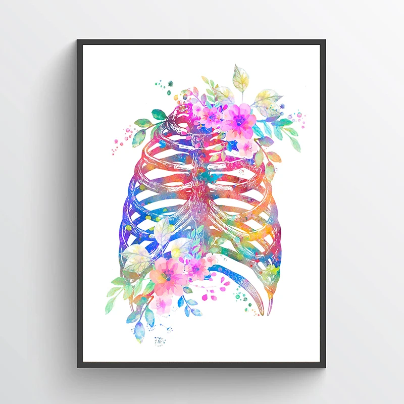 Çerçevesiz Anatomi Tıbbi Poste - Medical Lab Pictures incelemesi ve fiyatı