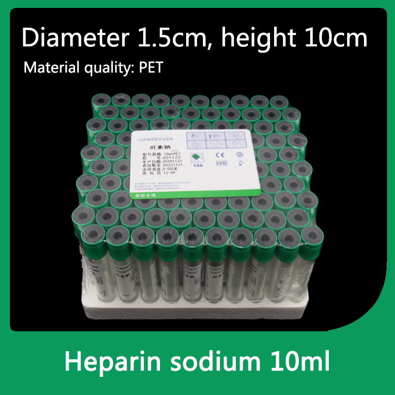 3/5/10 ml Heparin Sodyum Antic - Blood Collection Tube incelemesi ve fiyatı