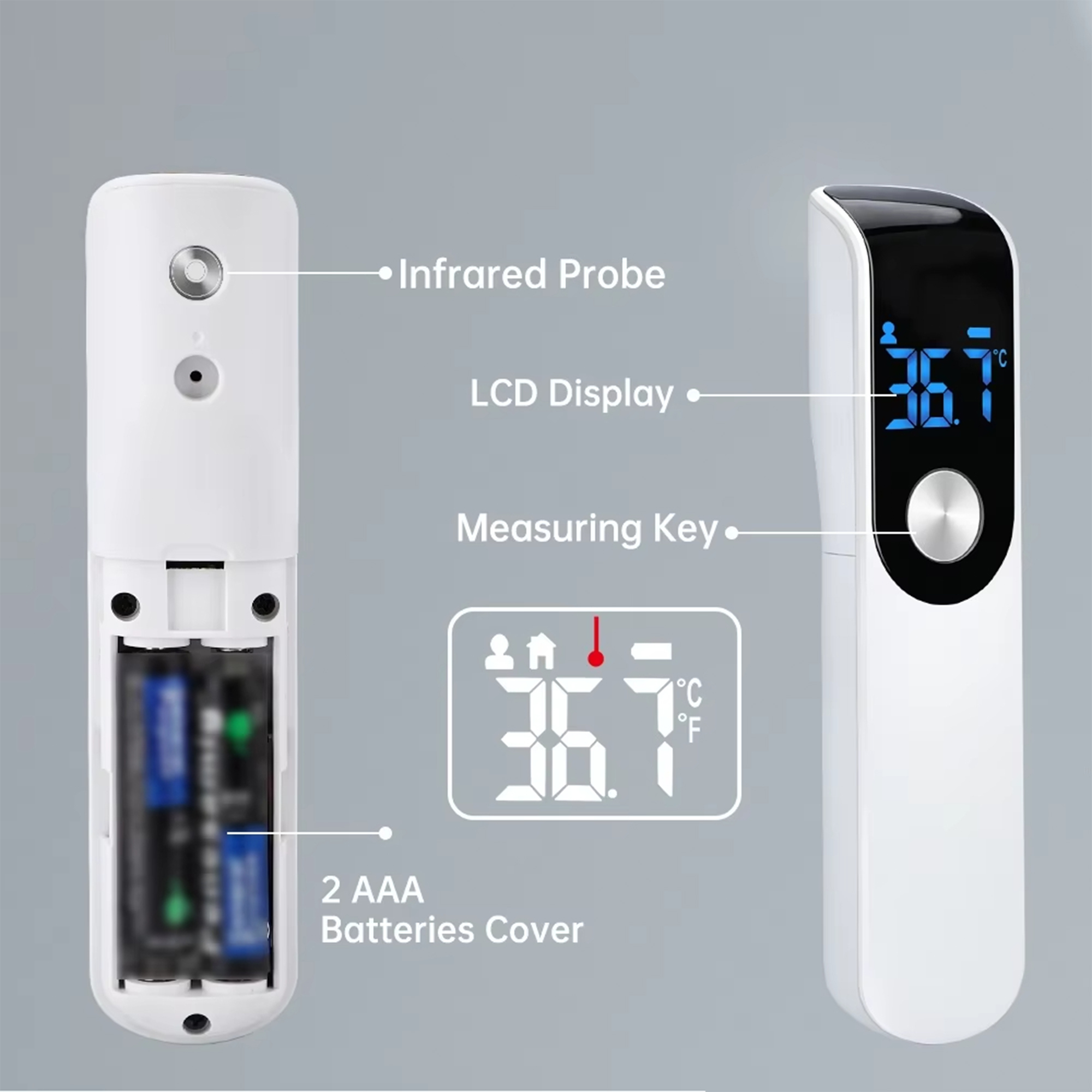 Kızılötesi Ateş Termometresi T - Digital Thermometer Infrared incelemesi ve fiyatı