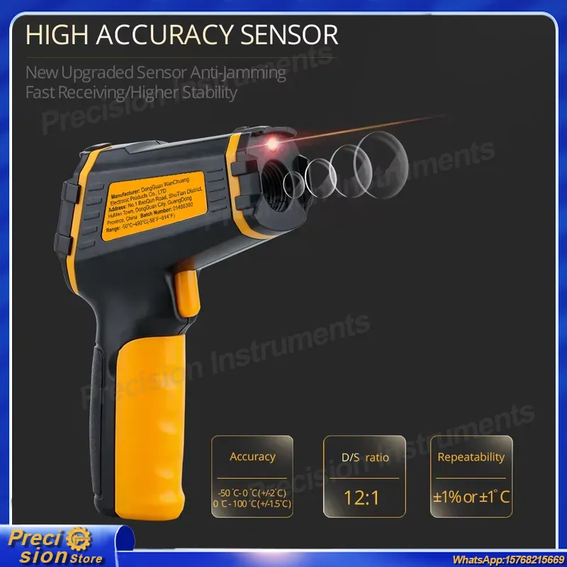 Dijital Kızılötesi Termometre  - Digital Thermometer Infrared incelemesi ve fiyatı