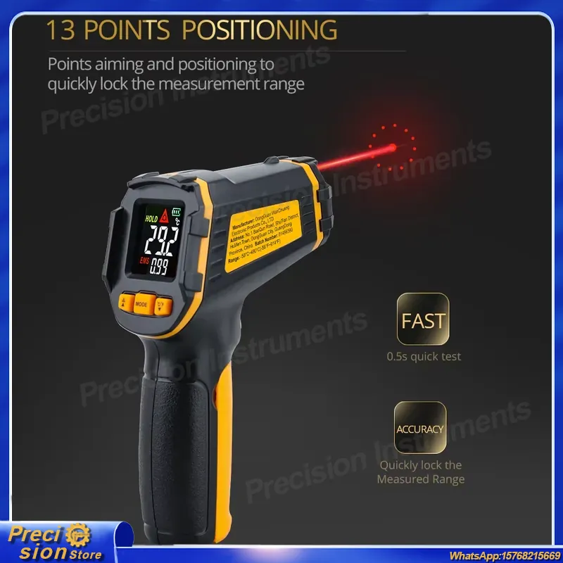 Dijital Kızılötesi Termometre  - Digital Thermometer Infrared incelemesi ve fiyatı