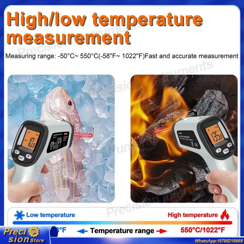 CX6050 El Tipi Temassız Kızılö - Digital Thermometer Infrared incelemesi ve fiyatı